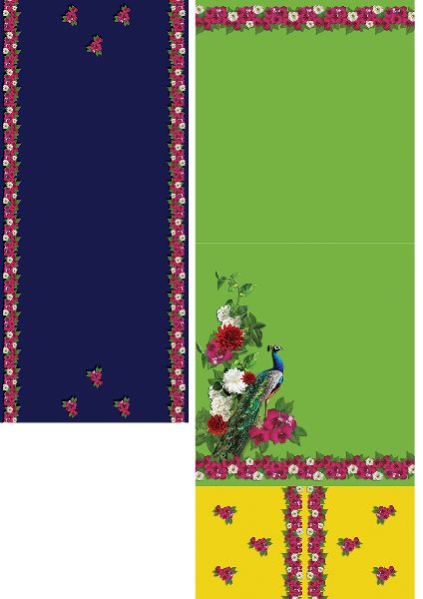 FT-K06 Printed Suit Material