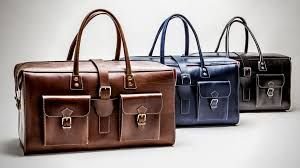 Leather Vintage Messenger Bag 01