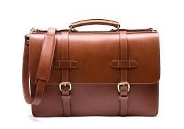 Leather Vintage Messenger Bag 02