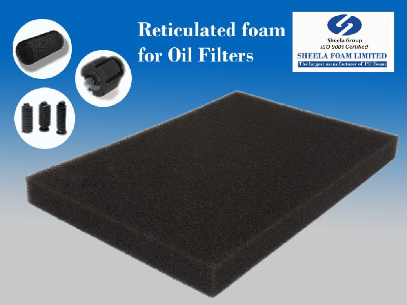 Oil Filter Reticulated Foam Sheet 01