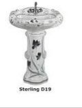 Sterling D19 Digi Pedestal Wash Basin