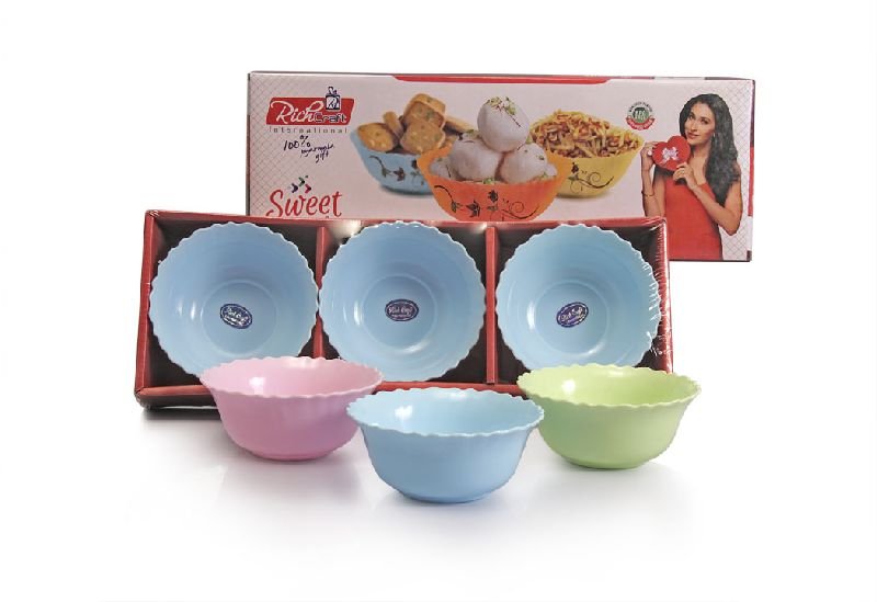 3 Pcs Sweeto Bowl Bowl Set