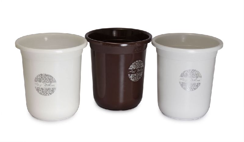 Plastic Dustbin Without Cover 02