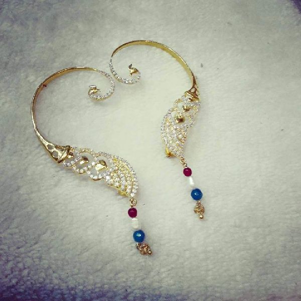 Ladies Gold Bali Earring 01