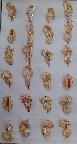 Ladies Gold Bali Earrings 02