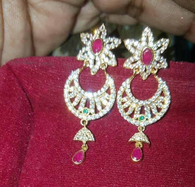 Ladies Gold Bali Earrings 12