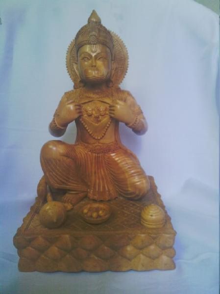 Wooden Hanuman Statues (SH-54)