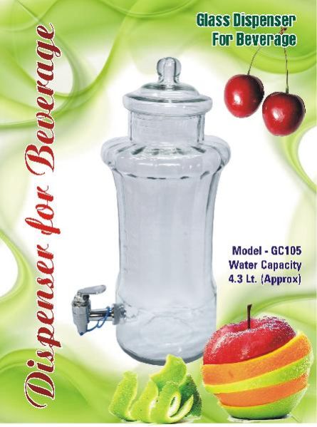 GC105 Glass Beverage Dispenser