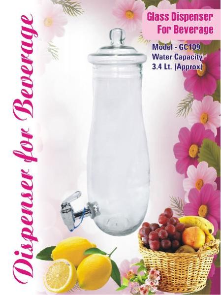 GC109 Glass Beverage Dispenser