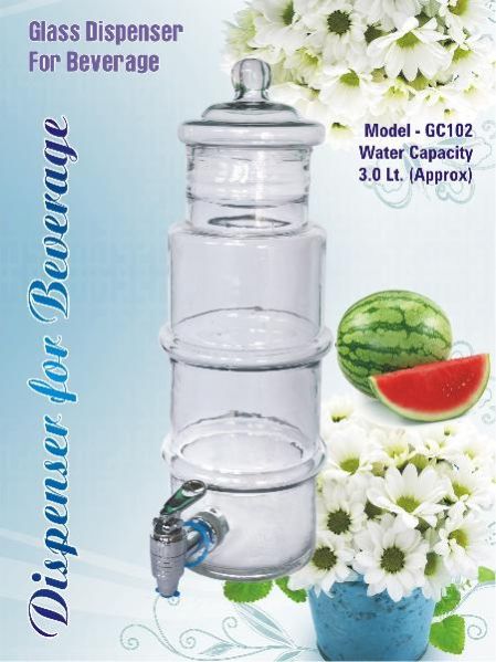 GC102 Glass Beverage Dispenser