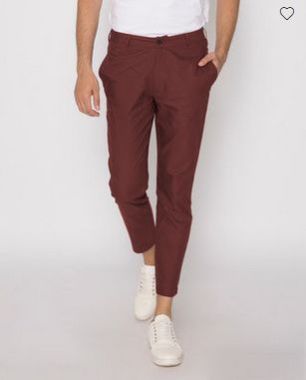 Barn Red Slim Oxford Pants