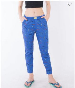 Crayons All Over Printed Pyjama