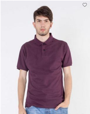 Ibiza Purple Pique Polo T-Shirt