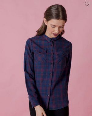 Scottish Blue Checked Shirt