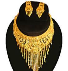Gold Necklace Set