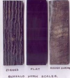 Buffalo Horn Scales