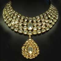 Diamond Polki Royal Necklace