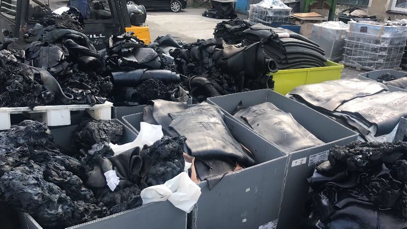 Unvulcanized Tyre Nylon Friction 06