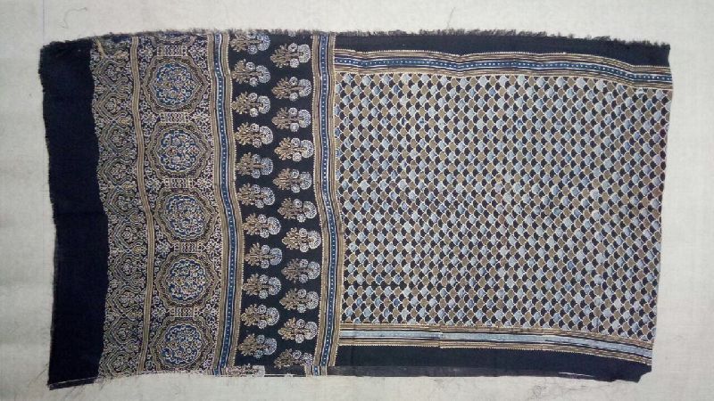 Ajrakh Block Print Dupatta 01