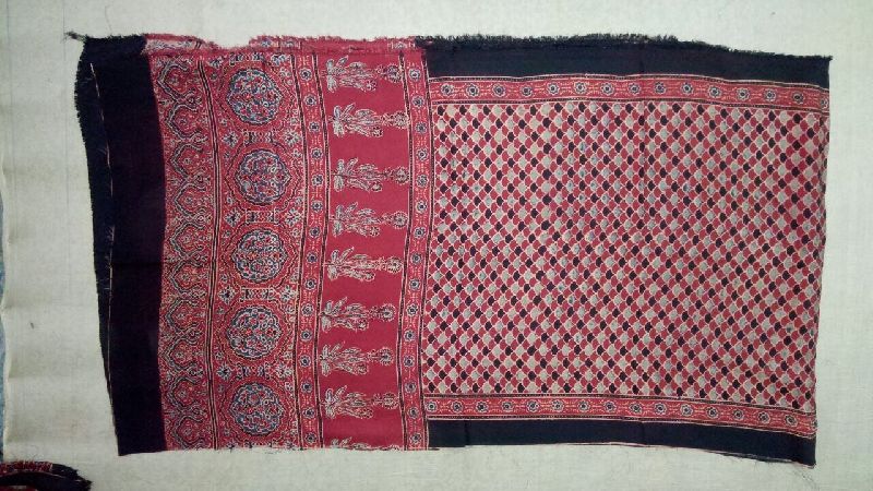 Ajrakh Block Print Dupatta 02