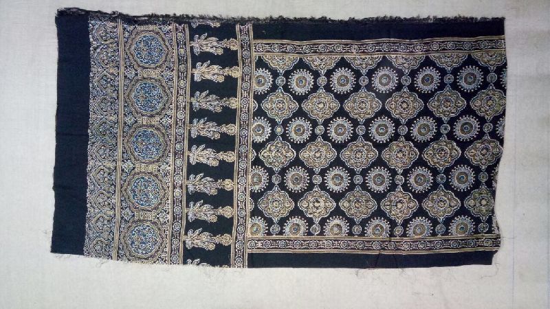 Ajrakh Block Print Dupatta 03