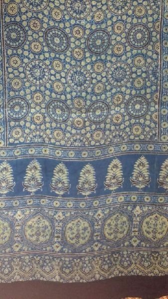 Ajrakh Block Print Stole 02