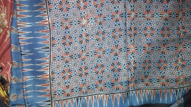Ajrakh Block Print Stole 03