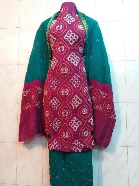 Ladies Cotton Satin Suit Material 05