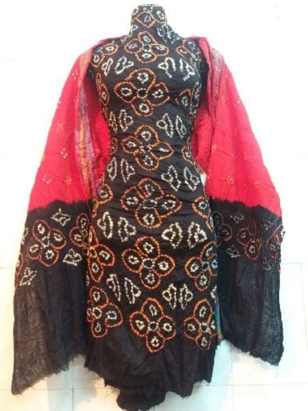 Ladies Cotton Satin Suit Material 07