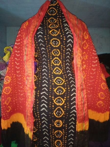 Ladies Cotton Satin Suit Material 15