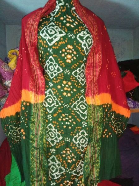 Ladies Cotton Satin Suit Material 17