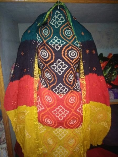 Ladies Cotton Satin Suit Material 19