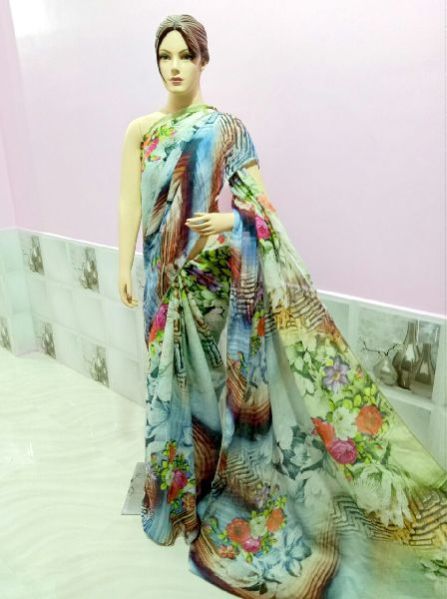 Digital Print Sarees 02