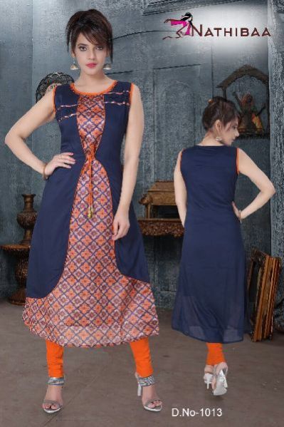 D.No.1013 Ladies Western Kurti