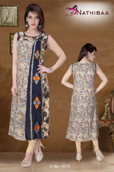 D.No.1015 Ladies Western Kurti