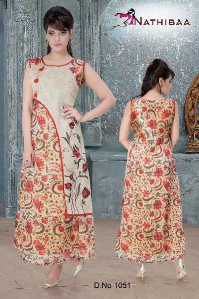 D.No.1051 Ladies Western Kurti