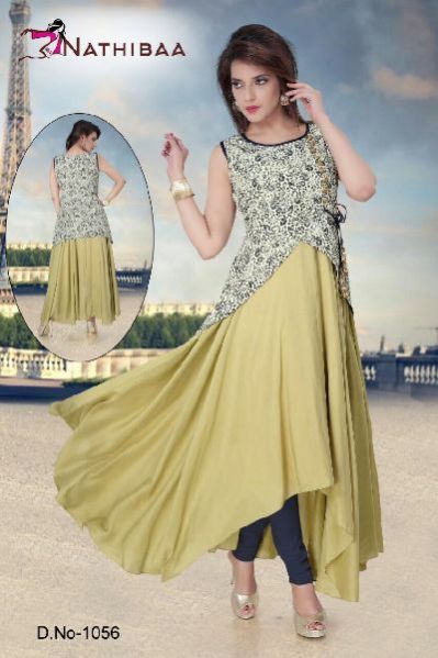 D.No.1056 Ladies Western Kurti