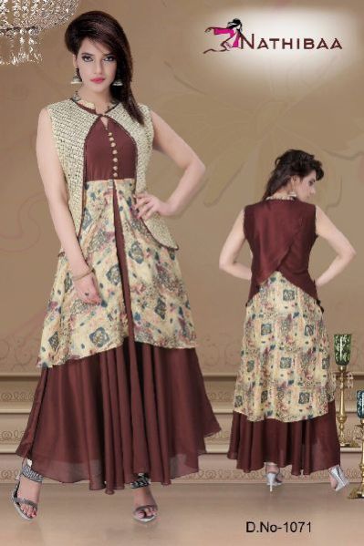 D.No.1071 Ladies Western Kurti