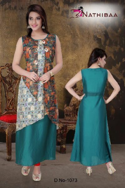 D.No.1073 Ladies Western Kurti