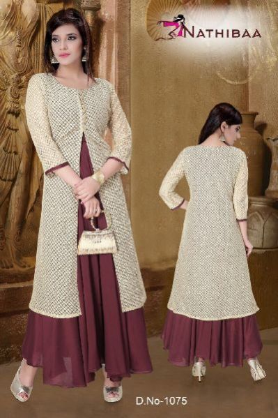 D.No.1075 Ladies Western Kurti