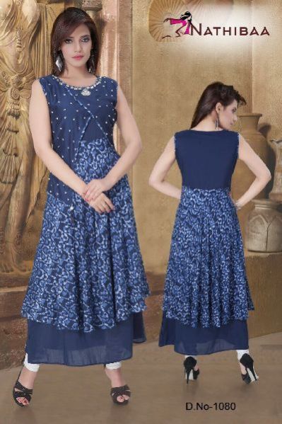 D.No.1080 Ladies Western Kurti