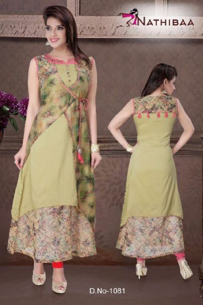 D.No.1081 Ladies Western Kurti