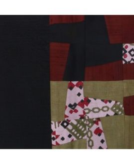 Black Silk Table Runner 02