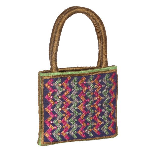 Pink Embroidered Handbags