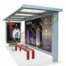 SBT 02 Stainless Steel Bus Stop Shed