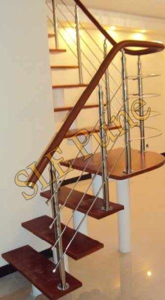 SWSR3 Wooden Steel Railing