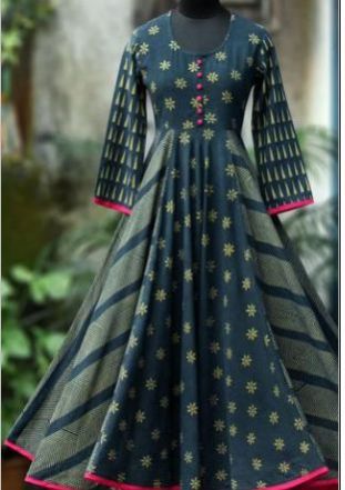 Cotton Anarkali Kurti 02