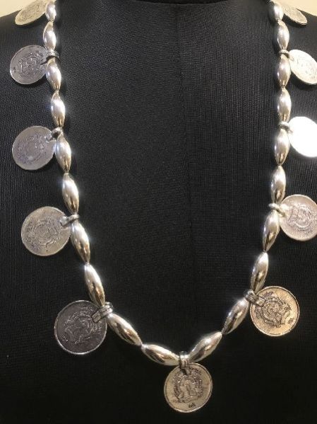 Long Silver Necklace 02