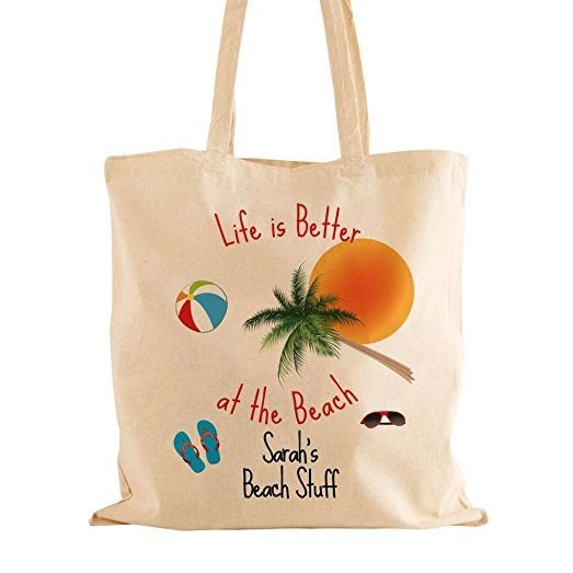 COTTON BEACH BAGS