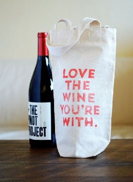 COTTON WINE BAGS